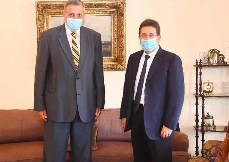 كنعان استقبل كوبيتش: بحث في قوانين مكافحة الفساد والوضع المالي