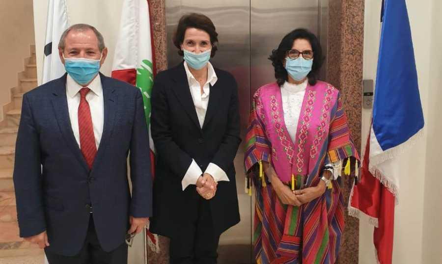 السفيرة الفرنسية تجول جنوبا