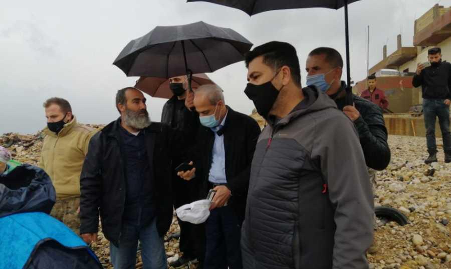 غجر تفقّد أضرار الأنابيب في ببنين: للإسراع في المعالجات