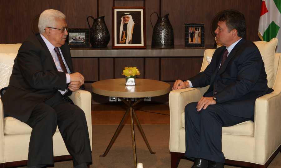 الملك عبدالله يستقبل عباس: الأردن يدعو لإنهاء الصراع الفلسطيني- الإسرائيلي