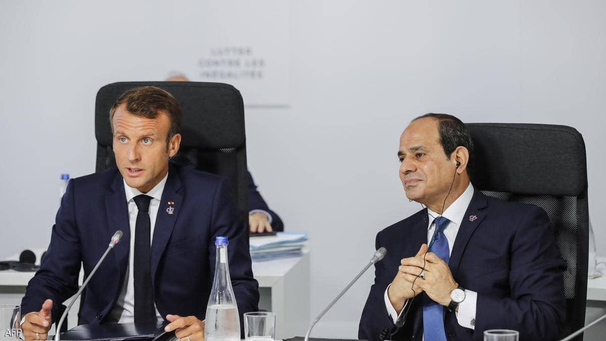 مصر وفرنسا.. تفاهم مشترك بشأن ليبيا وشرق المتوسط