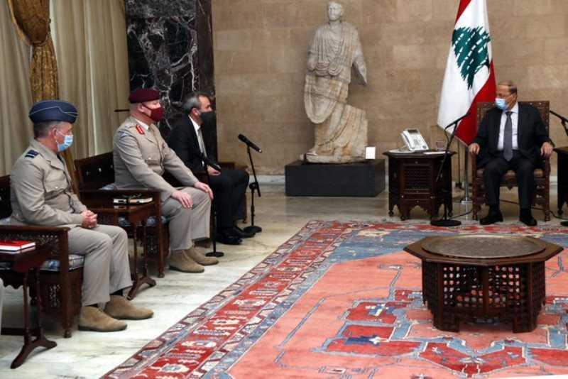 عون يلتقي رامبلينغ ولوريمير في زيارة وداعية: لتضافر الجهود لاستعادة دور لبنان في محيطه والعالم