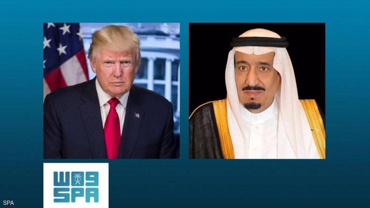 الملك سلمان يبحث مع ترامب العلاقات الثنائية الاستراتيجية