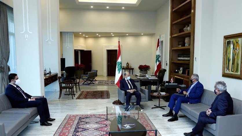 عون يلتقي وفد الأطباء المغتربين في اوستراليا ارسلان: ابلغناه رفضنا المطلق لحكومة الـ 18