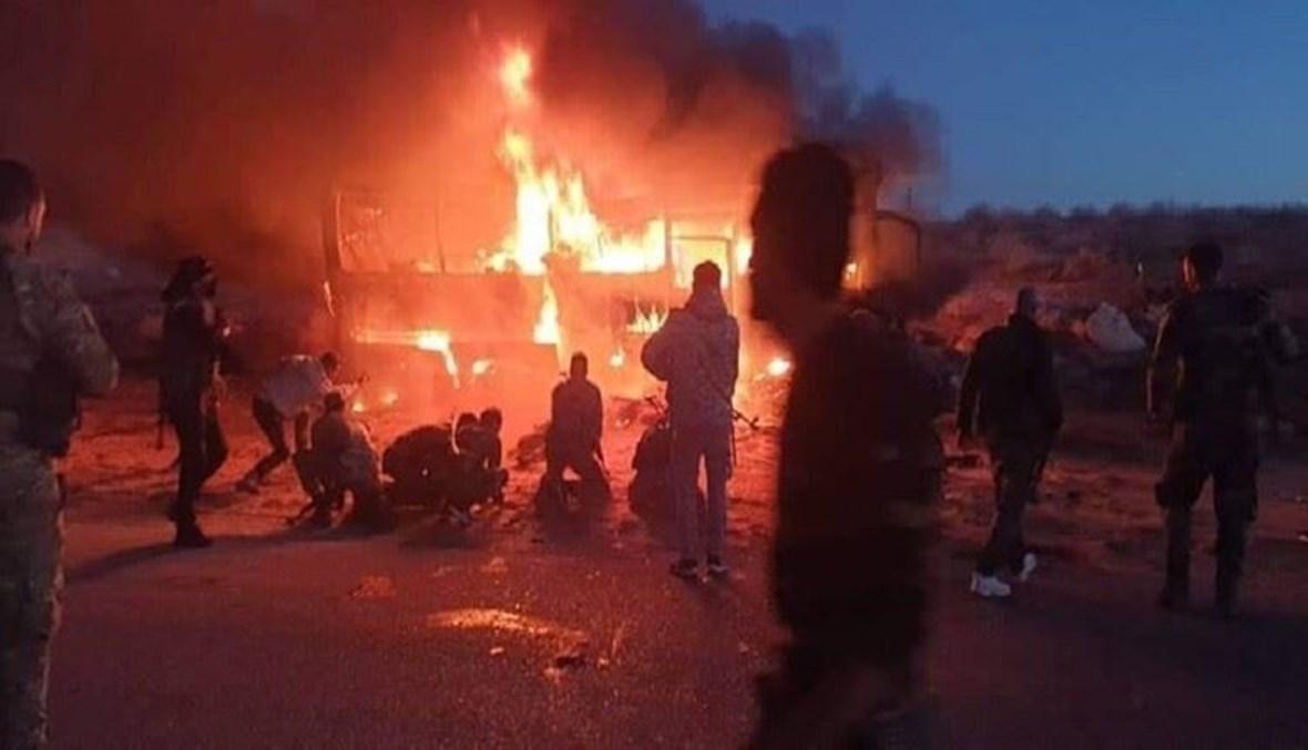 مقتل 25 شخصاً في كمين بدير الزور