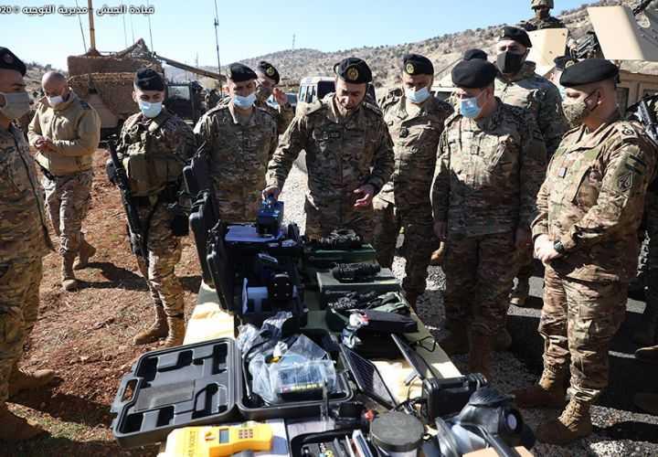 رئيس الأركان يتفقّد وحدات منتشرة في قضائي البقاع الغربي وراشيا