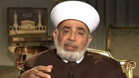 المفتي الجوزو: الجميع يتآمر على لبنان ومواقف الراعي مشرفة