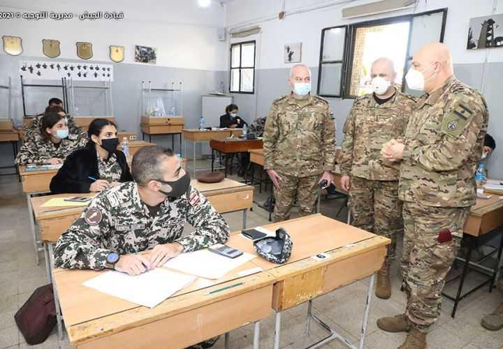 قائد الجيش العماد جوزاف عون تفقّد الكلية الحربية