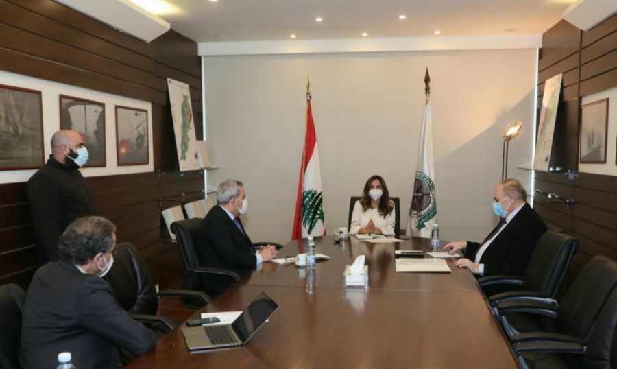 عكر بحثت مع نعمة والبستاني وبزي في ترشيد الدعم