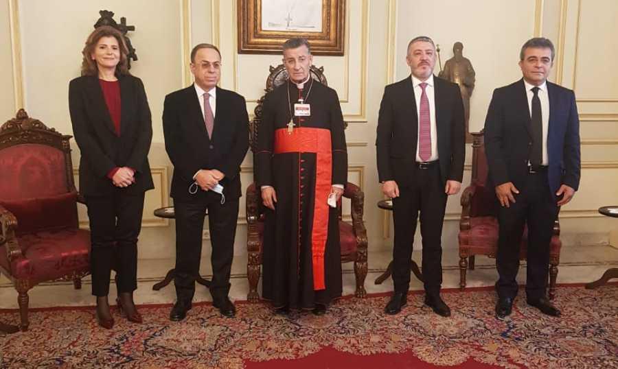 وفد من التيار الوطني الحر في بكركي: عون حريص على تشكيل الحكومة في أسرع وقت وعلى الرّئيس المكلف أن يقصد بعبدا