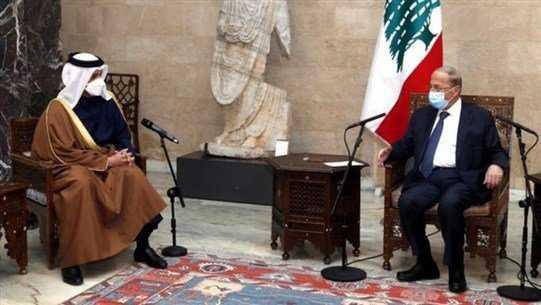 نائب رئيس الوزراء القطري من بعبدا: لا "اتفاق دوحة 2" ولا مساعدات قبل الحكومة