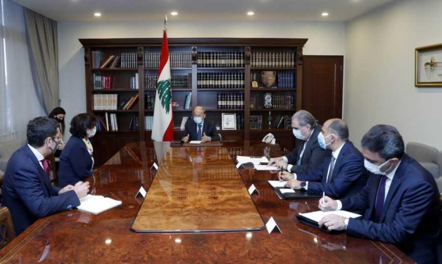 عون بحث مع رشدي في عمل المنظمات الأممية في لبنان.. المجذوب: نعد العدة للعودة إلى التعليم المدمج