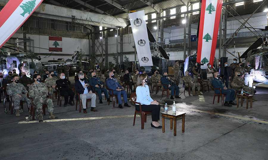 الجيش اللبناني يتسلّم هبة من الولايات المتحدة الأميركية