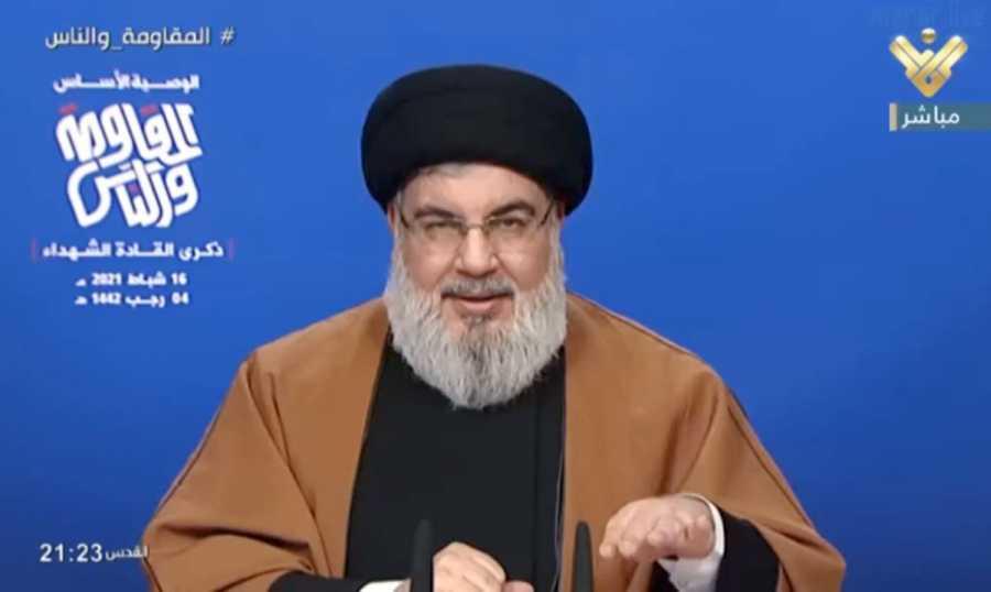 نصرالله: حكومة من 20 أو 22 وزيرا قد تكون مدخلا لحل أي كلام عن قرار دولي تحت الفصل السابع هو دعوة إلى الحرب واحتلال لبنان
