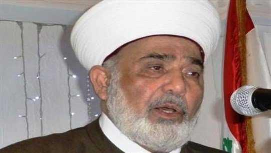 الشيخ محمد علي الجوزو: نحن مع الراعي في مواجهة أعداء لبنان والعرب