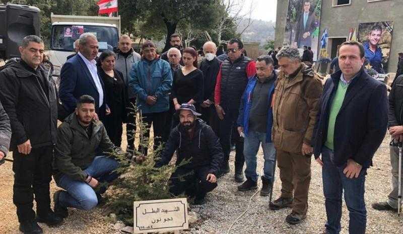 شيّدتها عائلة الضحية جو نون.. قداس في كنيسة مار يوسف مشمش