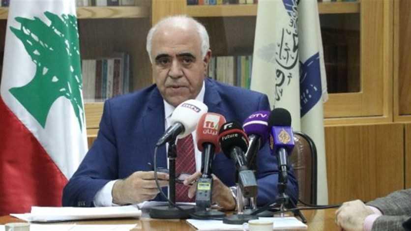 القصيفي: مصلحة الإعلاميين أولوية وتلقيحهم يبدأ في نيسان