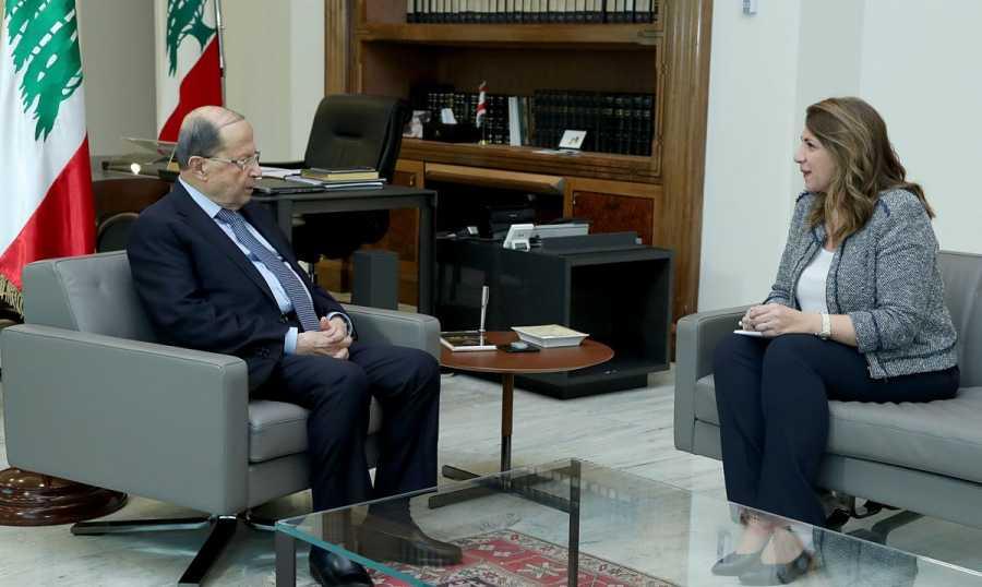 عون التقى وزيرة العدل وعرضا مسار التدقيق الجنائي وشؤونا قانونية