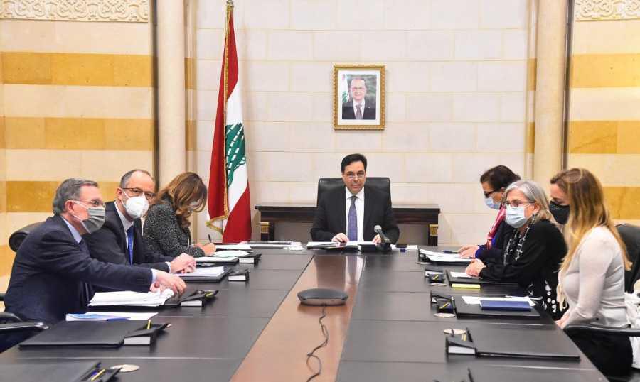 دياب يرأس الإجتماع الأول لإطلاق خطة الإصلاح والتعافي: نأمل تشكيل حكومة في القريب العاجل