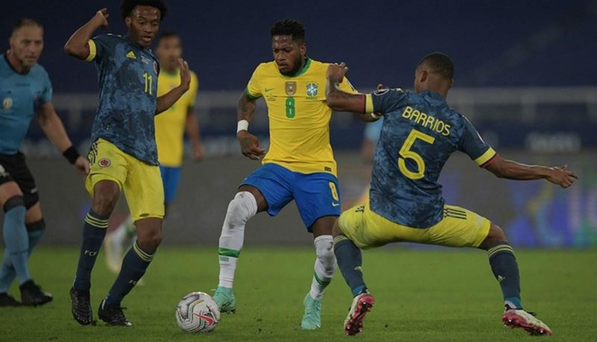 البرازيل تقهر كولومبيا بفوز قاتل
