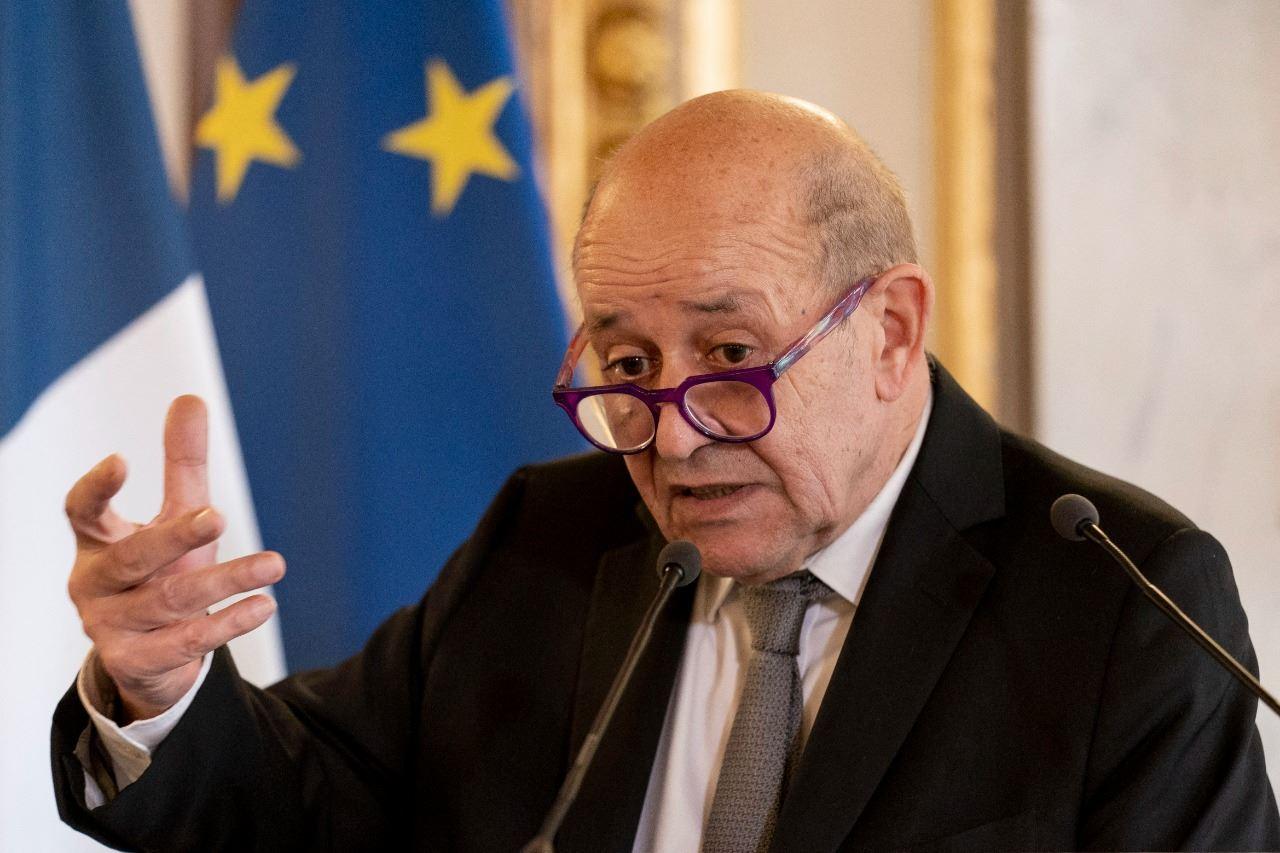 لودريان: على أوروبا أن تتحاور مع روسيا "على مستوى عال"