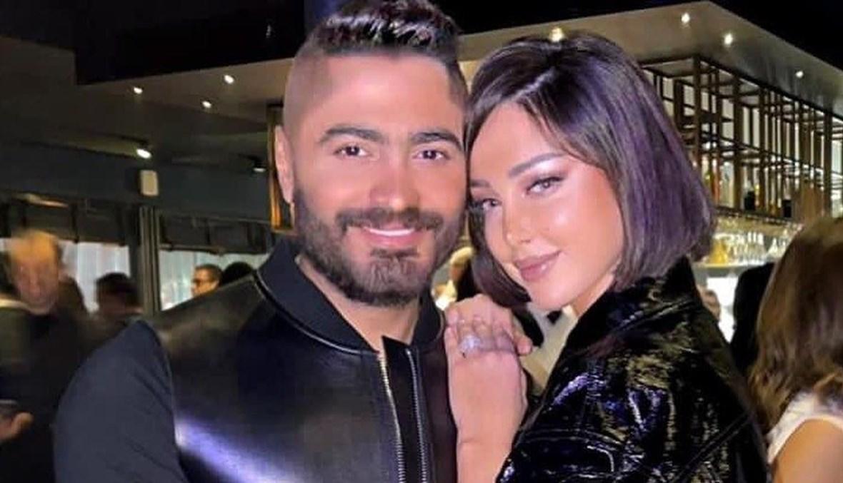 بسمة بوسيل تهنئ تامر حسني على "مش أنا"... وبسمة وهبة تنصح بمشاهدته