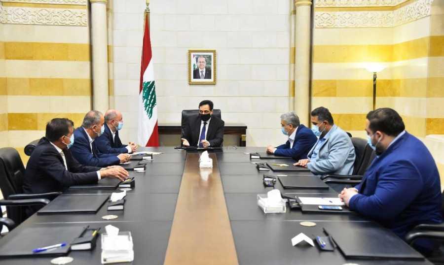 الأسمر التقى دياب: لرفع الدعم بالترافق مع إقرار البطاقة التمويلية ورفع عدد المستفيدين منها