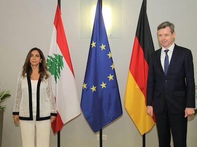 عكر التقت في المانيا 3 وزراء ورئيس لجنة برلمانية ولمست استعداداً لمساعدة لبنان في مجالات عدة بالتعاون مع الاتحاد الأوروبي