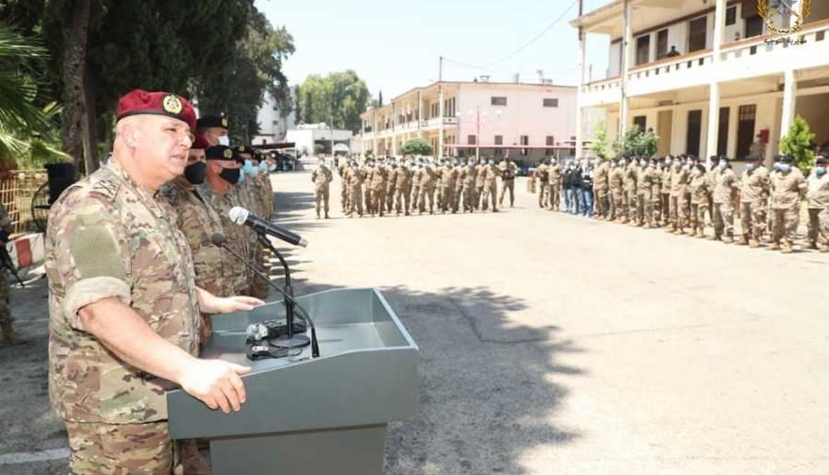قائد الجيش اللبناني: من غير المسموح لأيّ كان المسّ بأمن طرابلس