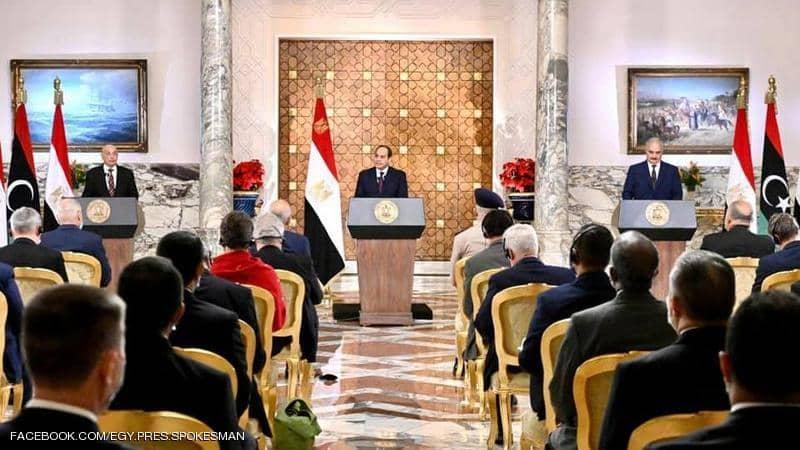 المنفي وحفتر وصالح في مصر.. لقاء حاسم والملف وزير الدفاع