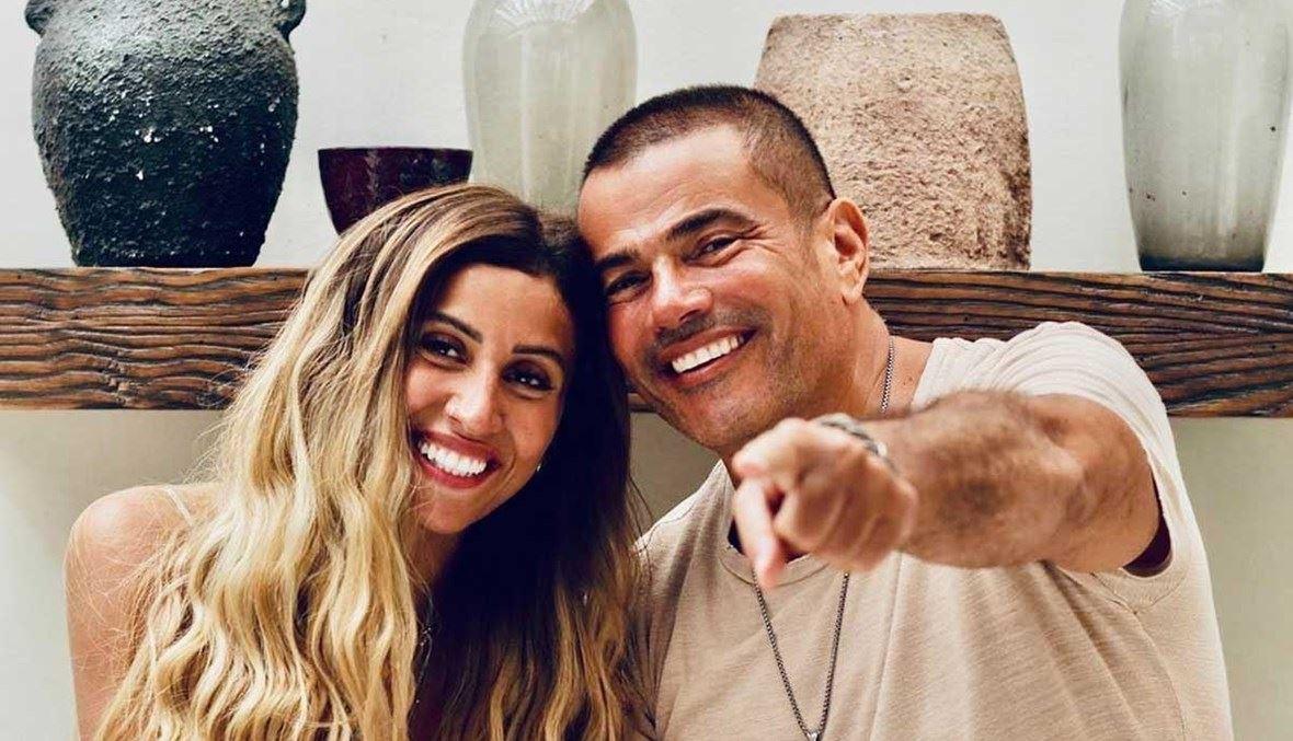 عمرو دياب "يُجبر" دينا الشربيني على الانسحاب من العرض الخاص لفيلمها