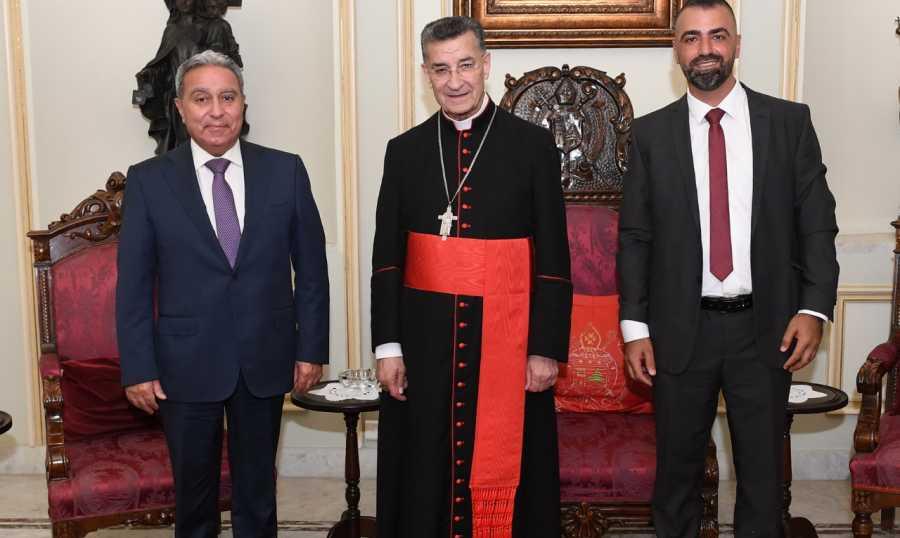 استقبالات البطريرك  الراعي