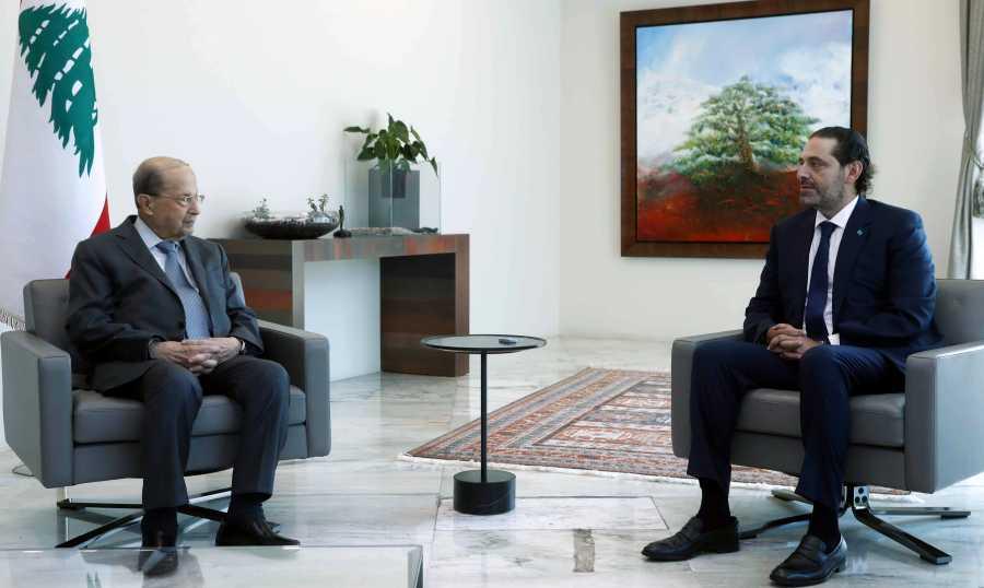 الحريري في بعبدا.. عون عن مهلة الحريري: بيؤمر والرئيس المكلف:حان وقت تشكيل الحكومة