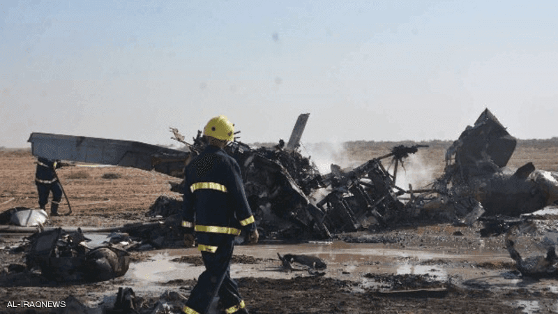 بغداد.. مقتل 5 جنود بتحطم مروحية وصواريخ على المنطقة الخضراء