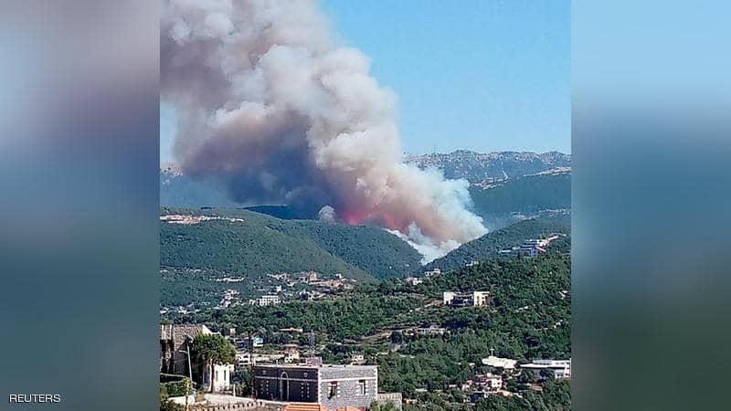لبنان.. حرائق عكار تخرج عن السيطرة