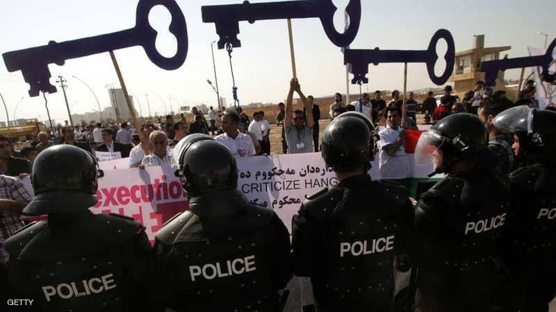 قبيل تنصيب "رئيسي": جبهة كرمنشاه تتضامن مع "انتفاضة الأهواز"