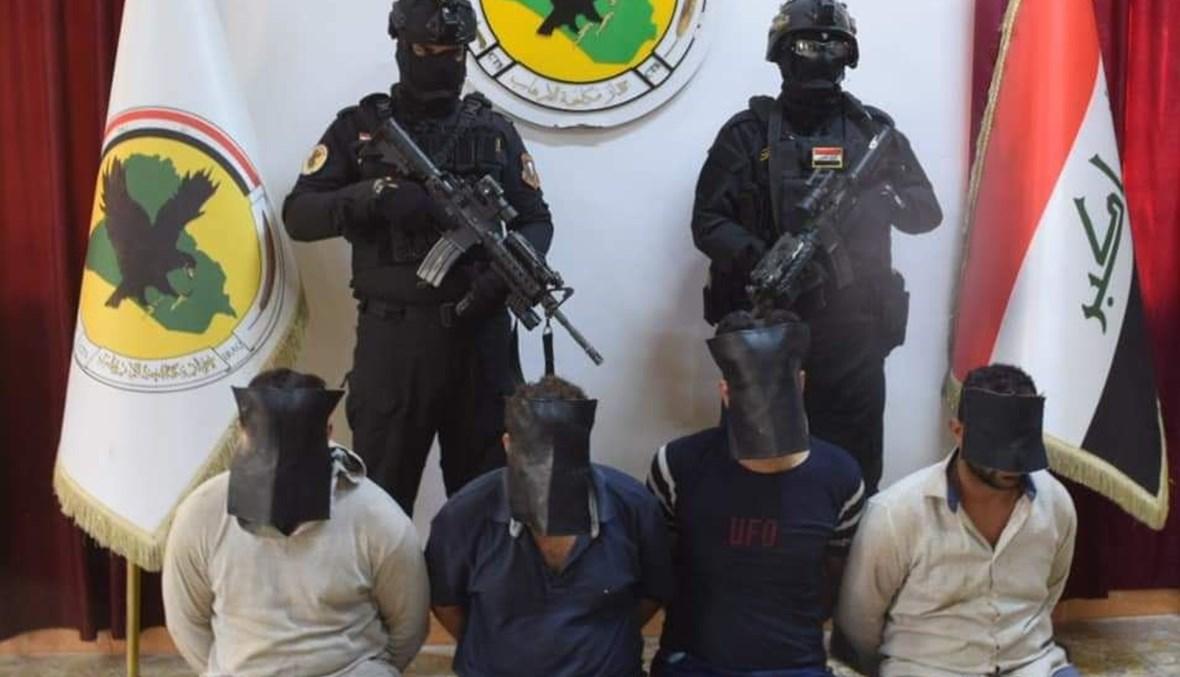 العراق: القبض على خمسة إرهابيين بينهم قيادات بالسليمانية