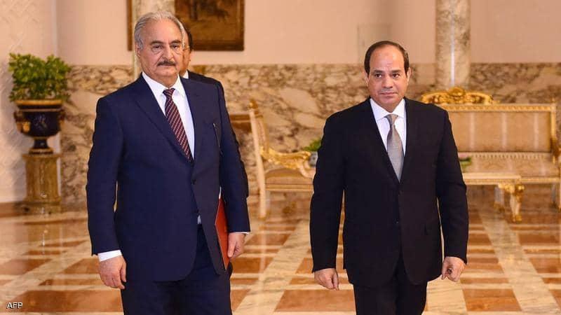 كيف تجسد زيارة حفتر للقاهرة فشل دعاية الإخوان؟