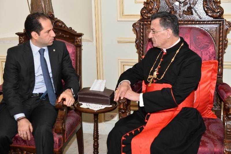 الجميّل من بكركي: متضامنون مع البطريرك والتخوين لن يجعلنا نتراجع