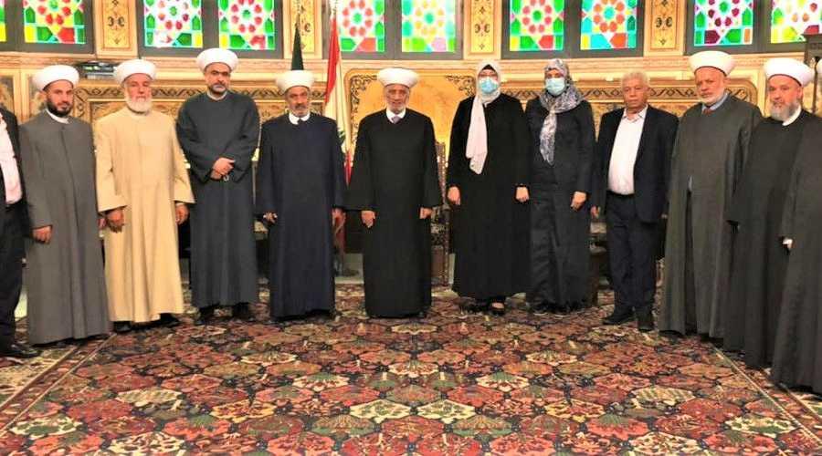لقاءات مفتي الجمهورية اللبنانية الشيخ عبد اللطيف دريان