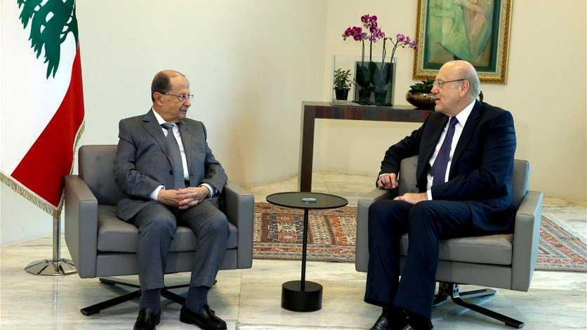 "مسار تشكيل الحكومة سالك"... ميقاتي زار عون