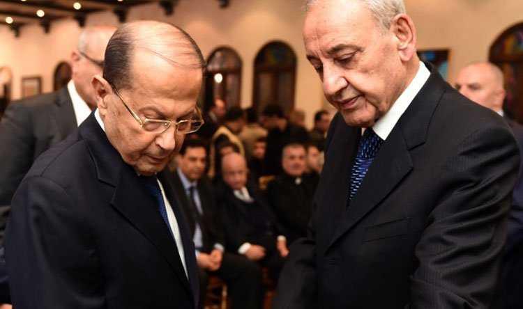 رسالة من عون الى برّي... "من أجل اتخاذ الإجراءات المناسبة"