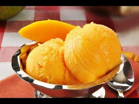 آيس كريم المانغا بخطوات بسيطة