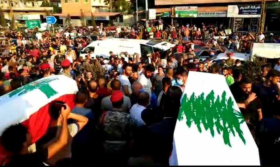 عكار شيعت شهداءها