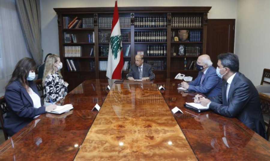 عون: لمساهمة الصليب الأحمر في تسهيل عودة النازحين الى بلادهم اشليمان: مستعدون للتعاون في كل ما يحتاجه لبنان إنسانياً وصحياً