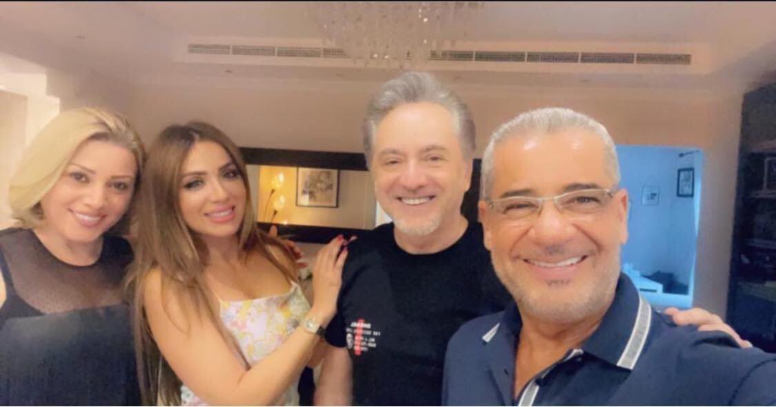 مروان خوري وخطيبته بضيافة مصطفى الآغا... "أخدِتلك عقلَك"
