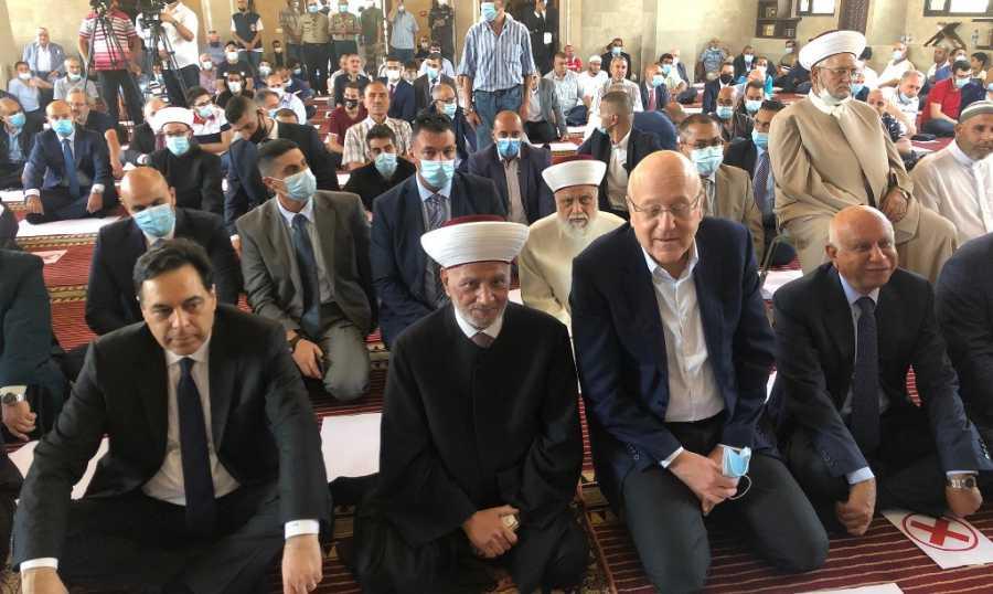 "مشاورات التشكيل يشوبها التعنت ومحاولة الغاء الآخر" دريان افتتح مسجد البساتنة: رئاسة الحكومة لا تقل أهمية عن أي موقع رئاسي آخر