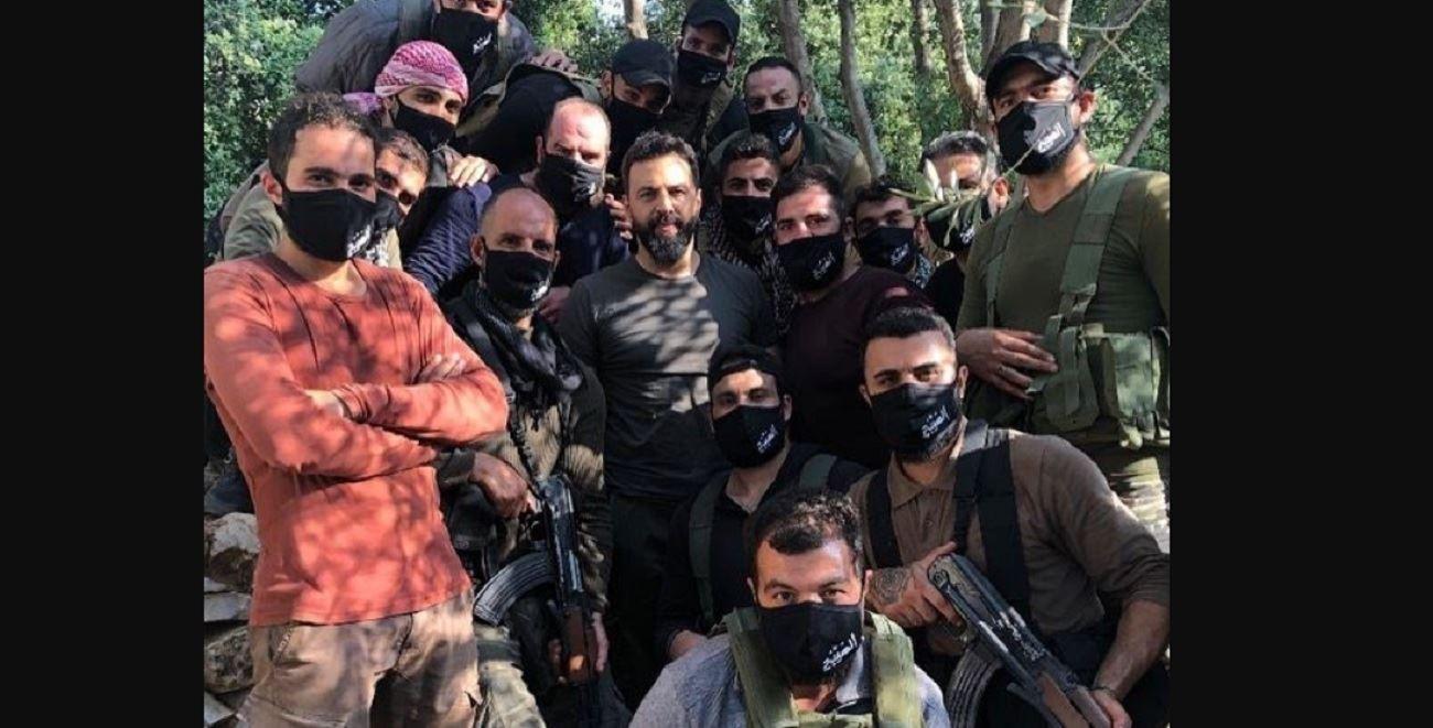 فريق مسلسل "الهيبة– جبل" بالكمامات السوداء... "أهلك ولو صرت على المهلك"
