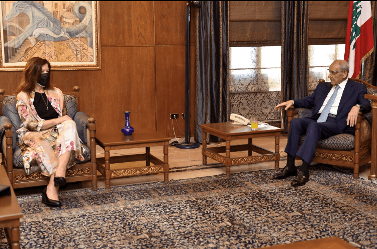 بري استقبل شيا: وفد من الكونغرس سيزور لبنان الاسبوع المقبل