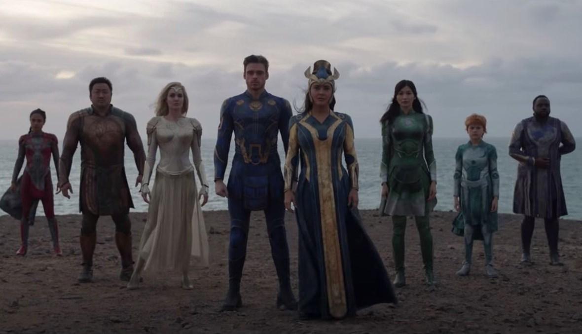 The Eternals يعرض مشاهد جنسية كاملة للمرة الأولى في أفلام "مارفل"